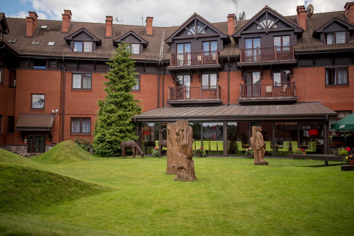 Hotel Zubrowka Spa & Wellness Białowieża Dış mekan fotoğraf